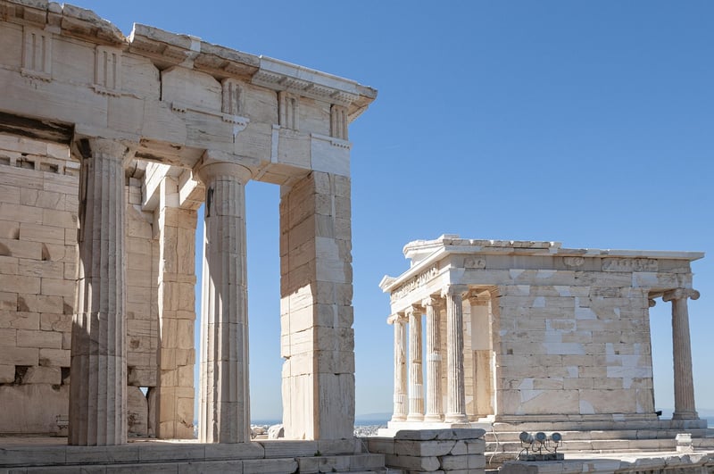 Parthenon in Greece